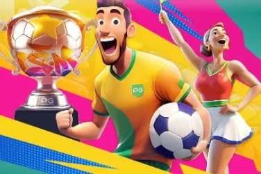 Ruang interaksi bingo bernuansa emas